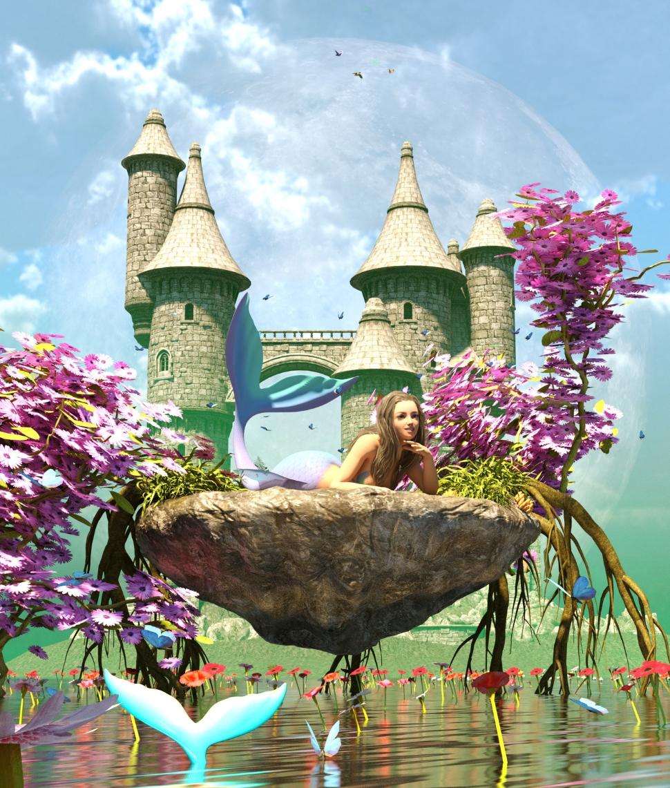 Mermaid Fairy Garden